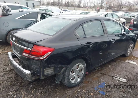 2013 Honda Civic Lx z USA, uszkodzony, nr VIN 19XFB2F56DE042933